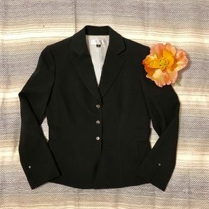 Tahari Arthur S Levine Black Blazer ~ Sz 6P